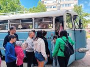 Népszerű a retro városnéző járat. Mindig tele a fedélzet a faros Ikarus buszon. …