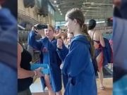 Utánpótlás nevelés nemcsak a medencében Borka,Kata, Nóra Ezt most Ők csináltá…