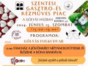 2024. június 15-én ismét Szentesi Gasztro-és Kézműves Piac várja az érdeklődőket…