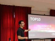 Dr. Barna Barnabás kutató csillagász (Szegedi Csillagvizsgáló) tartott előadást …