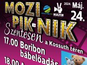 Hétvégén indul a Mozi PIK(e)NIK Szentesen…