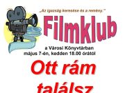 Ma a filmklubban vetítik….