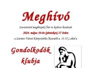 Ma gondolkodjunk együtt….