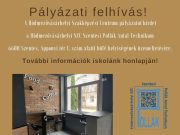 Pályázati felhívás büfé üzemeltetésére:…