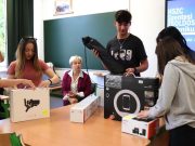 Szentesen és Csongrádon is új stúdióeszközöket kaptak a HSZC médiás diákjai