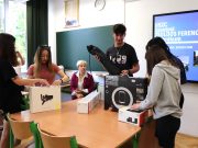 Új médiaeszközöket kaptak a HSZC médiás diákjai…