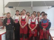 A 3/11.C osztály végzős villanyszerelői sikeres szakmai vizsgát tettek….