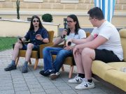 A Művelődési és Ifjúsági Házban működő Szent Dió élő podcastje az Ünnepi Könyvhé…