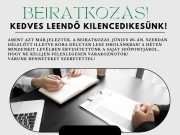 Értesítés leendő diákjainknak és szüleiknek!…