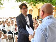 Kiemelkedő versenyzőink és felkészítőik városi elismerése…