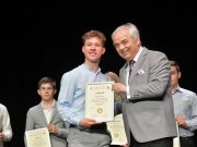 Pollákos diák sikere a díjátadón…