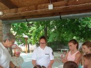 Szakmafelfedező táborunk 3. napján táborozóinkkal a rendőrséget láttuk vendégül….