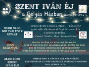 Szent Iván éj a Gólyás Házban…