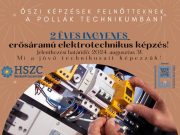 A 2024/2025-ös tanév szeptemberében induló technikusi képzés felnőtteknek délutá…