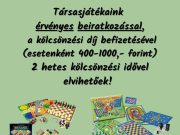 A legjobb egy társasjátékkal vagy egy könyvvel a hűvös szobában :)…