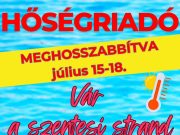 A tartós kánikulára való tekintettel a kánikula kedvezményt csütörtökig meghossz…