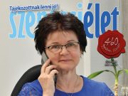 Az e heti Szentesi Élet címlapján Hasúr Ágnes, a Legrand Zrt. stratégiai beszerz…