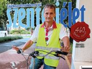 Az e heti Szentesi Élet címlapján Kalmár Zoltán szerepel, aki kerékpáros baleset…