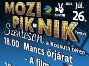 Július 26-án ismét mozi a Kossuth téren :)…