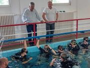 Kadétok a búvár táborban…