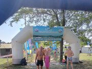 Kétszer úszta át a Balatont…