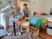 Táborban alkottak a csipkeverők…