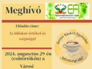 Jövő heti programunk….