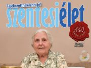 Az e heti Szentesi Élet címlapján a 93 éves Gut Jánosné Füsti Molnár Katalin sze…