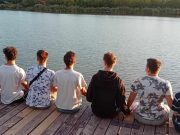 A 12.B kora őszi kirándulása a Villan-tónál…