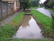 A csapadékelvezető árkok tisztántartása…