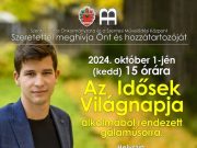 Gálaműsor az idősek világnapján…