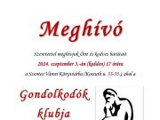 Holnap gondolkozzunk együtt….