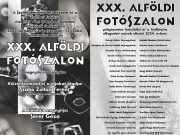 15 órakor nyílik a XXX. Alföldi Fotoszalon kiállítása a Tokácsli Galériában amel…