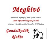 Jövő heti programjaink:…