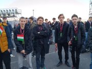 1956-os budapesti emléksétán a Pollák…