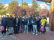 A Pollák teljes 9. évfolyama részt vett a városszépítő akcióban…