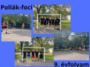 Felavattuk a 9. évfolyam lelkes focistáit is – bekapcsolódtak a nagy múltra viss…