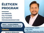 Indul az Életigen program az EFI-nél…