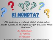 Itt az új rejtvény!…