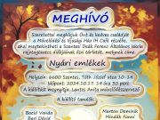 Megnyílt a kiállítás, várunk szeretettel minden érdeklődőt!…