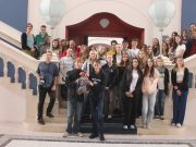 Német diákok a HMG-ben…