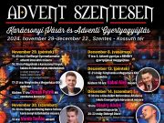 Advent Szentesen – Karácsonyi Vásár és Adventi Gyertyagyújtás…
