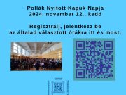 Fogynak a helyek, a látogatható tanítási órák közül itt lehet választani:…