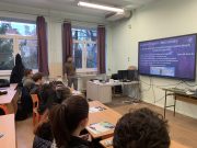 Kiváló “öregdiákunk” ismét egyetemistaként tért vissza…