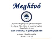 Ma könyvbemutató lesz….