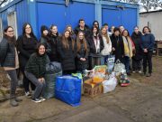 Jószolgálati tevékenység a gyakorlatban: Adományátadás a Hérosz Állatmenhelyen…