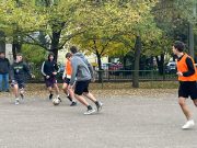 Novemberben a továbbjutó csapatok egymással meccseltek a Pollák focibajnokságban…