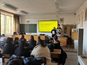 A 12.B kereskedő csoportjának tanulói a II. Nemzetközi Regionális Fogyasztóvédel…