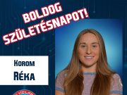 Boldog Születésnapot Kívánunk női csapatunk játékosának, Korom Rékának!…
