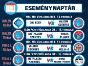 ESEMÉNYDÚS JÖVŐHÉT VÁR CSAPATAINKRA…